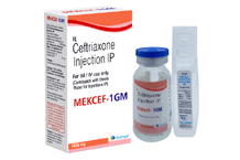 	top pharma franchise products in gujarat	Mekcef-1GM Injection.png	